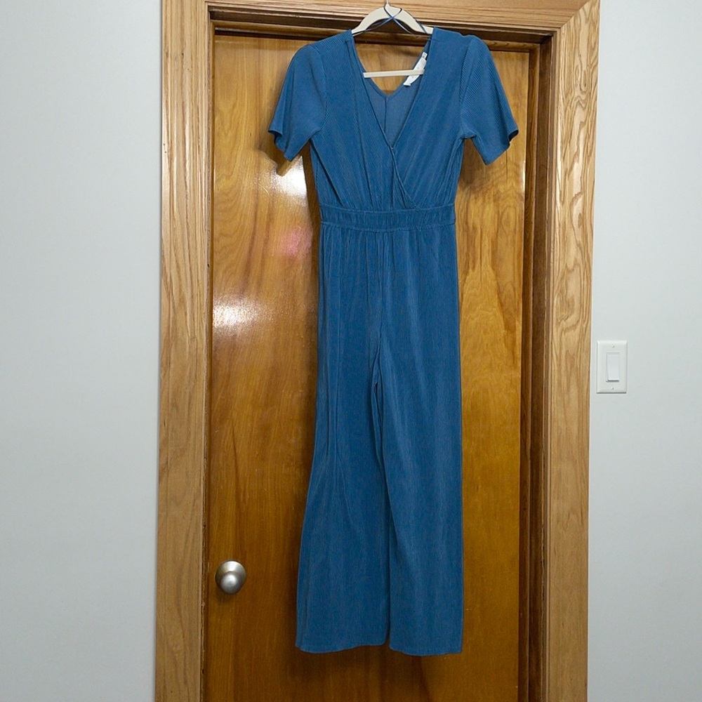 ASTR The Label - Blue Jumpsuit